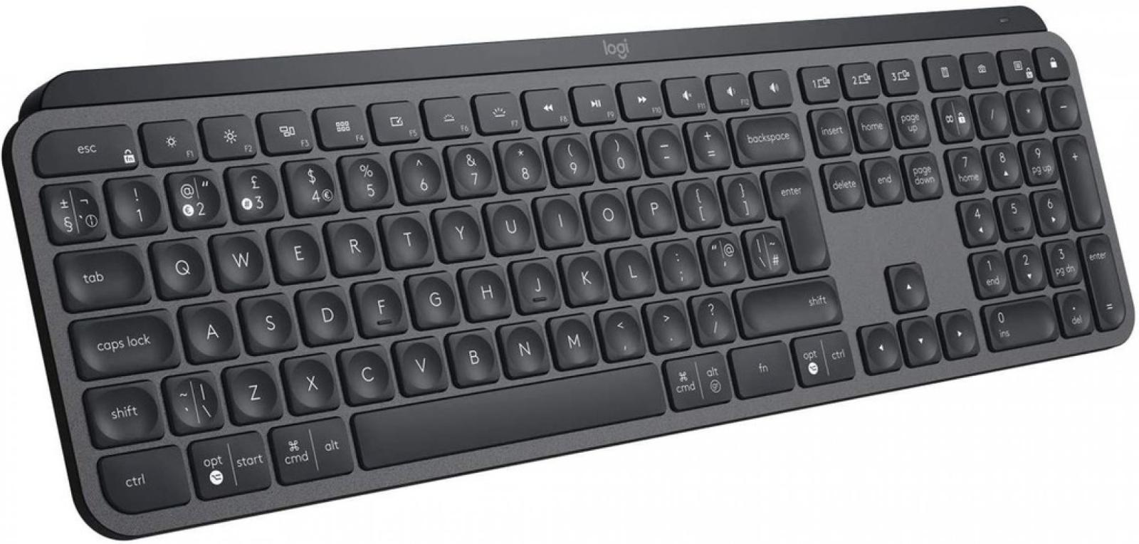 podsvietená klávesnica Logitech MX Keys S Plus – US INTL - Vstupné zariadenie k PC