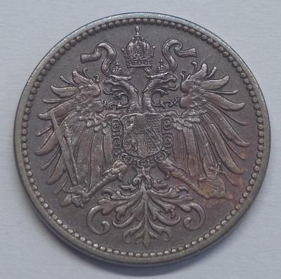 Mince 2 Heller 1913 Rakousko uhersko