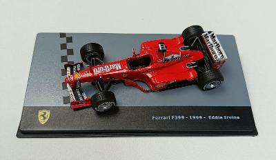 F1-IXO Altaya1:43-Ferrari F399-E.Irvine-1999+dekály Marlboro