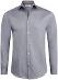 Pánske Business bavlnená košeľa s dlhým rukávom slim fit šedá L / XL - Oblečenie, obuv a doplnky