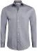 Pánske Business bavlnená košeľa s dlhým rukávom slim fit šedá S / M - Oblečenie, obuv a doplnky