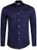 Pánske Business bavlnená košeľa s dlhým rukávom slim fit navy blue L - Oblečenie, obuv a doplnky