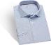 Pánske Business bavlnená košeľa s dlhým rukávom svetlo modrá S/M - Oblečenie, obuv a doplnky