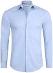 Pánske Business bavlnená košeľa s dlhým rukávom svetlo modrá M/L - Oblečenie, obuv a doplnky