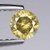 Prírodný diamant - Fancy Greenish Yellow - 0,34ct - CERTIFIKÁT / D26 - Šperky a hodinky
