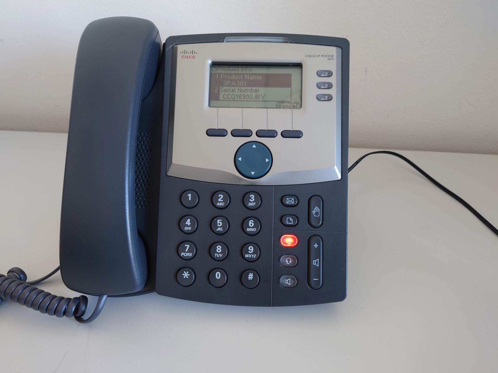 IP telefon Cisco SPA 303 | Aukro