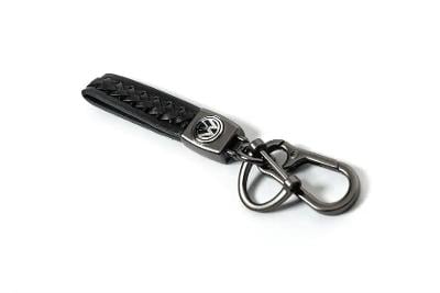 Prívesok na kľúče V2 vyrobený z kože s logom Volkswagen |001|