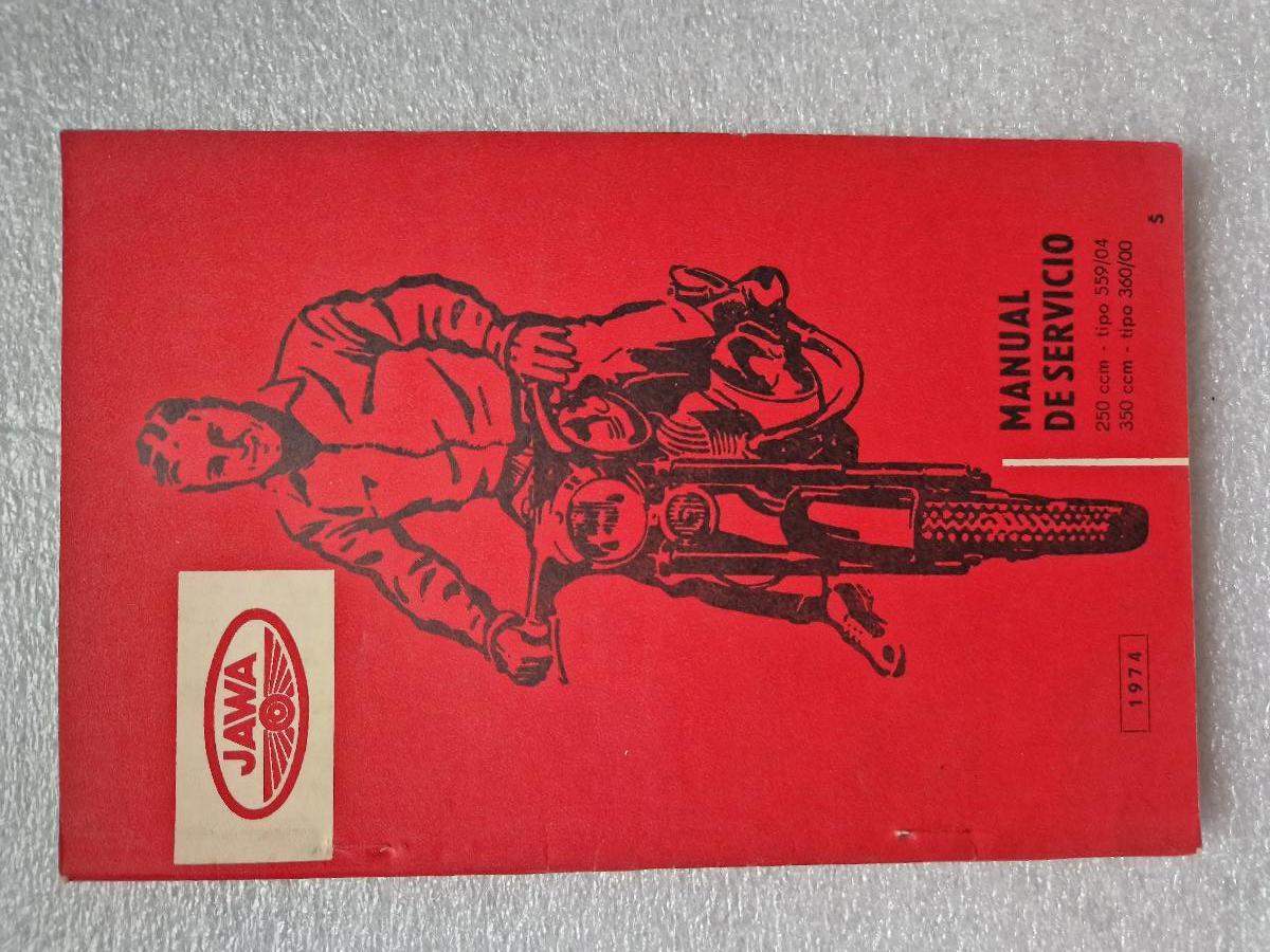 Príručka návod na obsluhu moto Jawa 250 559/04 350 360/00 1974 taliansky - Motoristická literatúra