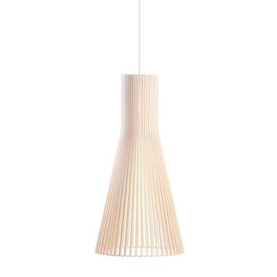 Závěsné dřevěné stropní svítidlo/stínidlo