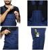 Dlhé pracovné montérky nohavice s trakmi tmavo modré veľ L Mazalat - Príslušenstvo k náradiu