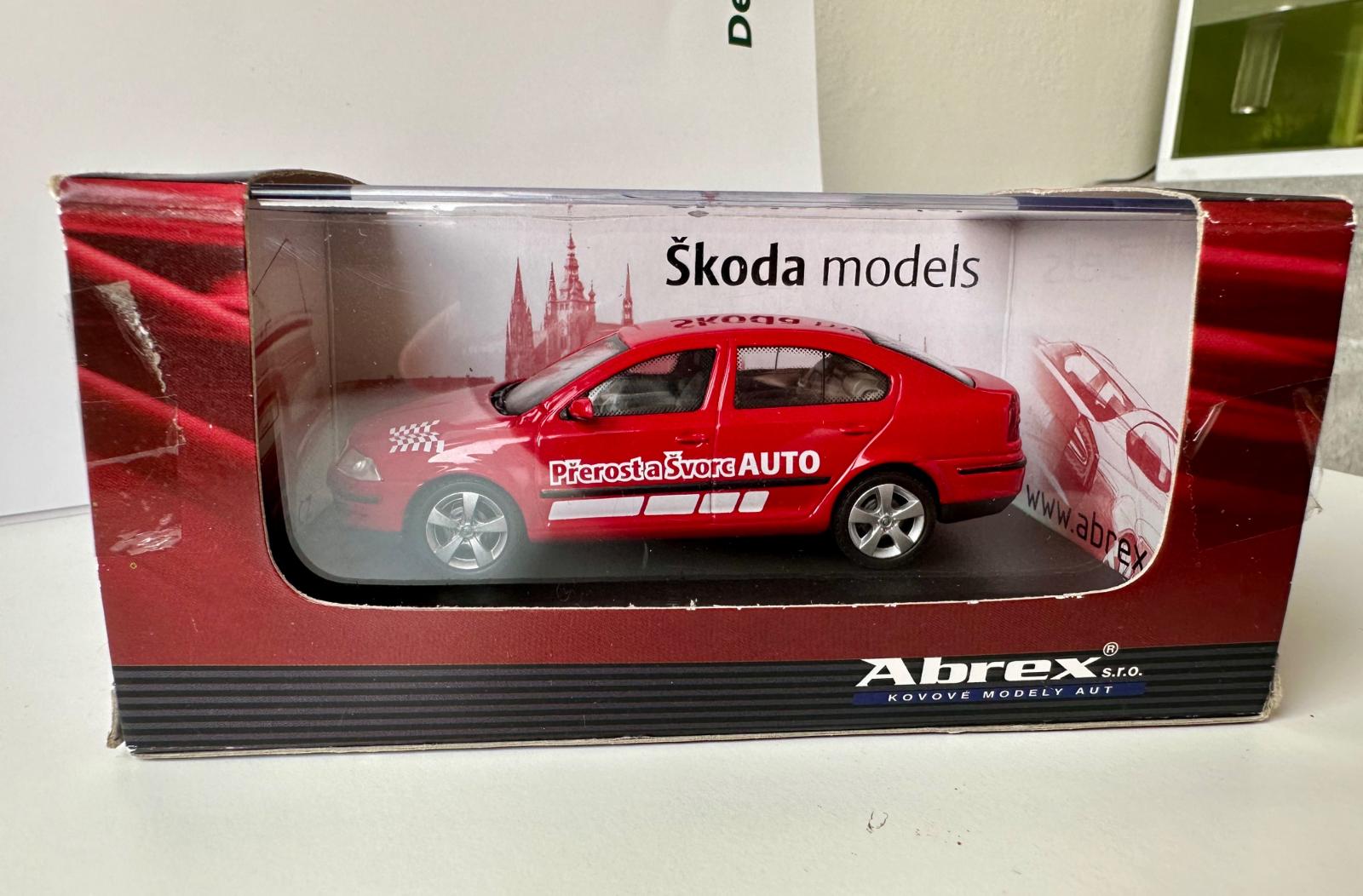 1/43 Abrex - Škoda Octavia Prerast & Švorc - Modely automobilov