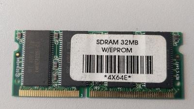32 Mb PC100 SDRAM SO-DIMM, 144 PIN 100 Mhz