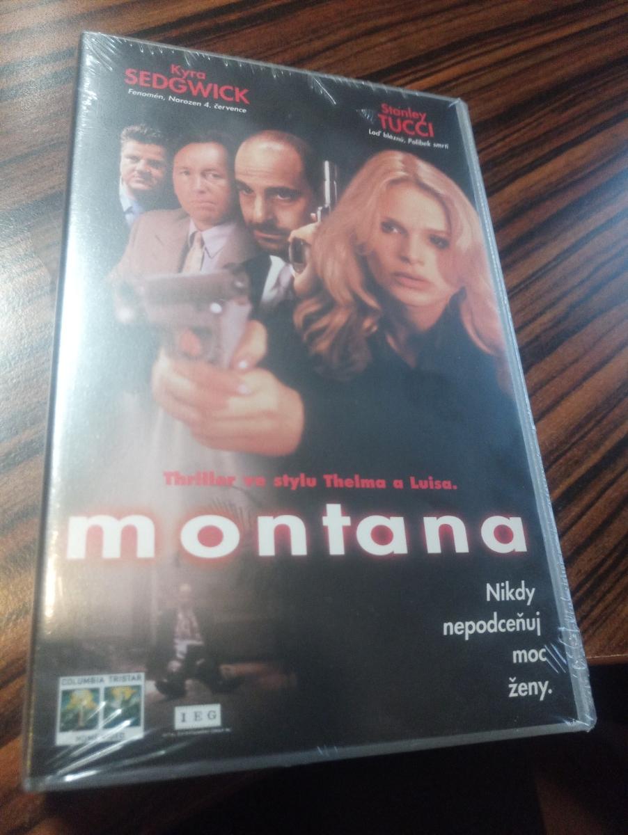 Videokazeta VHS - MONTANA - Zabalená - Film