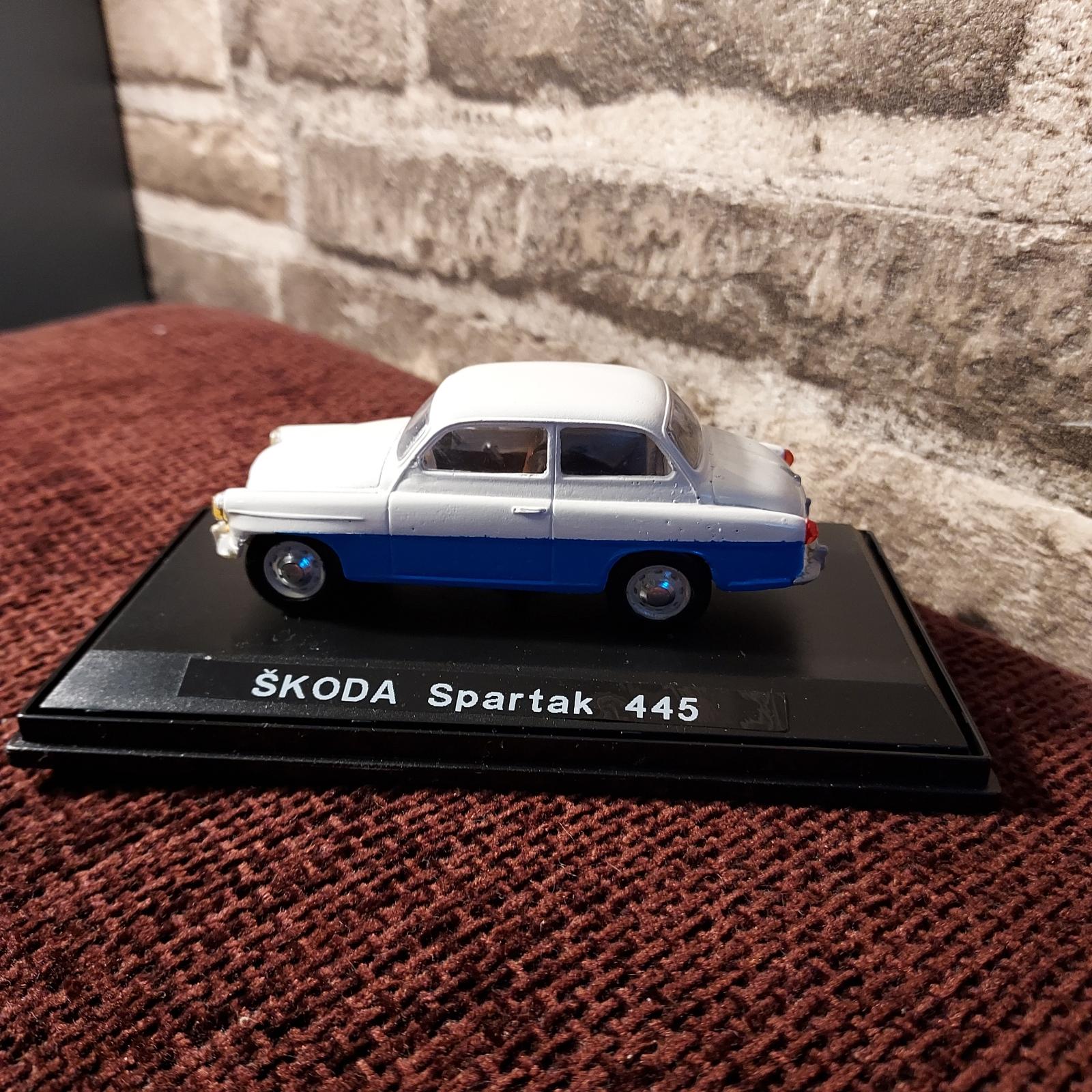 Škoda - Spartak 445 - Modely automobilov