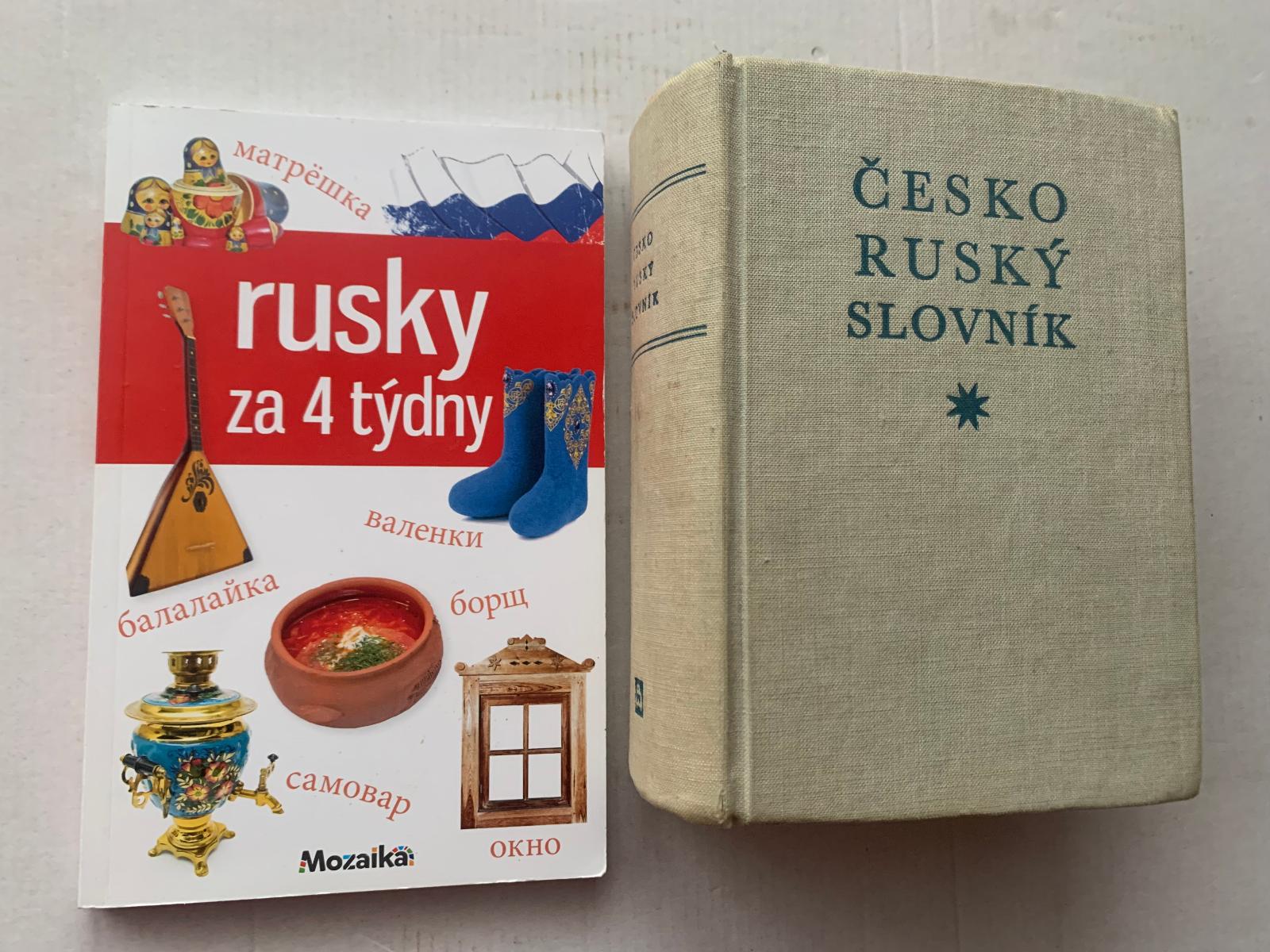 Rusky za 4 týždne + slovník - Učebnice