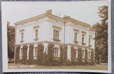 Rapotín - Reitendorf - okr. Šumperk - poštovní domov - real photo 1948