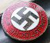 Stranícky odznak NSDAP - M1/62 - Gustav Hähl, Pforzheim - Vojenské zberateľské predmety
