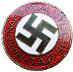 Stranícky odznak NSDAP - M1/62 - Gustav Hähl, Pforzheim - Vojenské zberateľské predmety