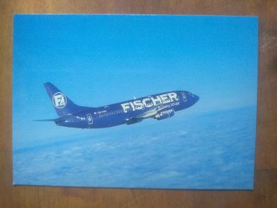 pohlednice čistá letadlo Fischer 