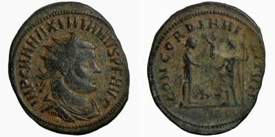 Maximianus. (285-295 n. l.). Æ Antoninian.