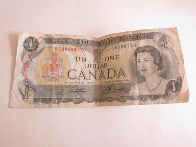 Bankovka Dollar CANADA 1973