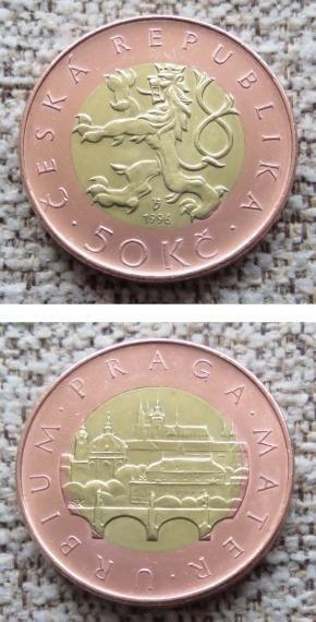 50 koruna 1996 - vzácná top stav