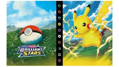 Album Pokémon (pre 240 kariet) - Pikachu - Brilliant stars