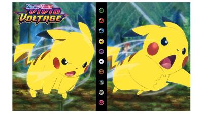 Album Pokémon ( pre 240 kariet) - Pikachu - Vivid voltage