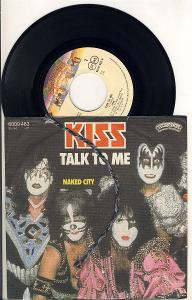 7" SP singl KISS Talk To Me +1, 1980 Hard & Heavy RARE !!!! 80 leta