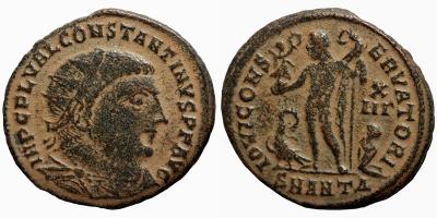 ŘÍMSKÁ ŘÍŠE Constantinus I. (307-337 AD). Follis.