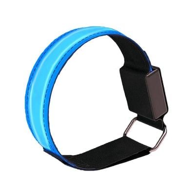 Reflexní bezpečnostní páska s LED osvětlením 0170 modrá