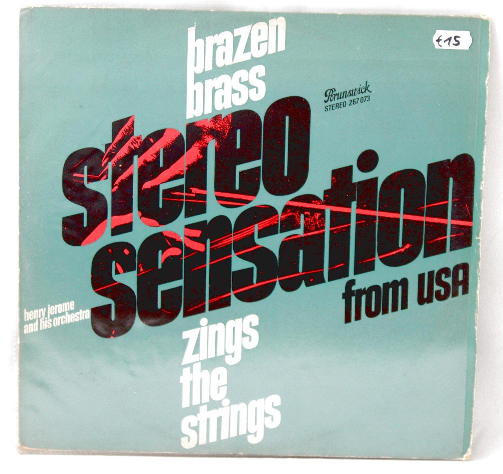 LP - Henry Jerome a His Orchestra - Brazen Brass Zings The ... (a4) - Hudba