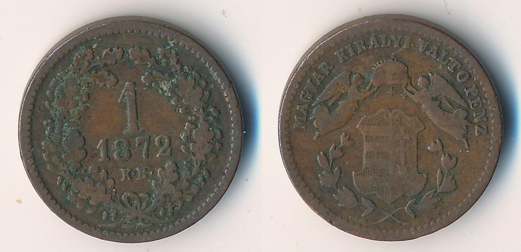 Rakúsko Uhorsko 1 krajczár 1872 - Numizmatika