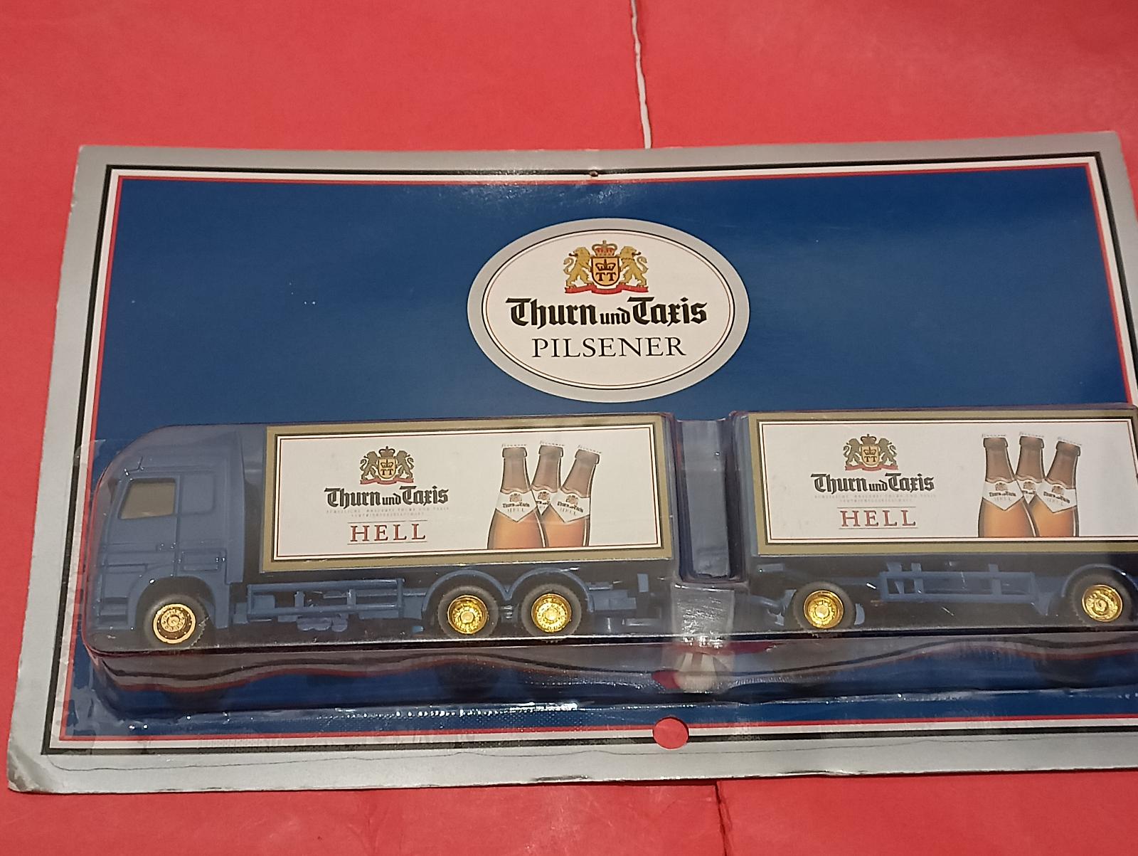 Pivný kamión Thurn und Taris Hell - Pilsener - Nápojový priemysel
