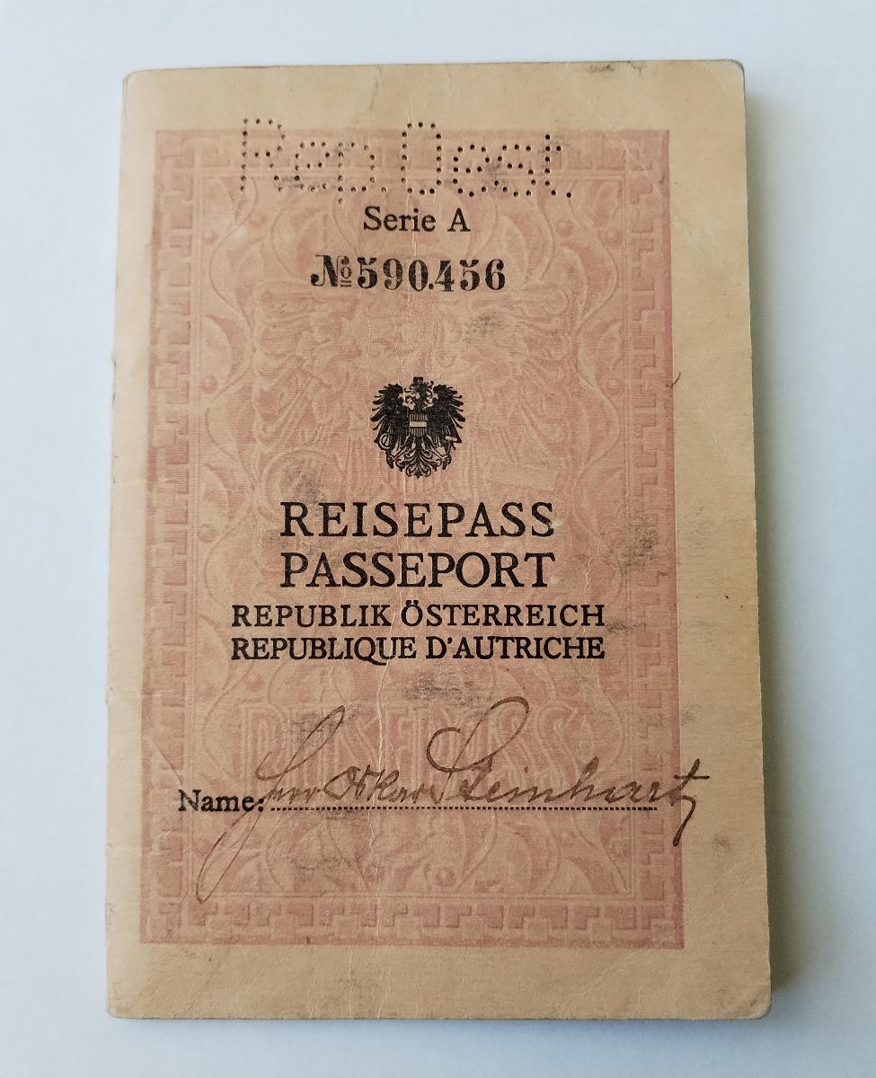 (3) Starý Rakouský pas  - Starožitnosti a umenie