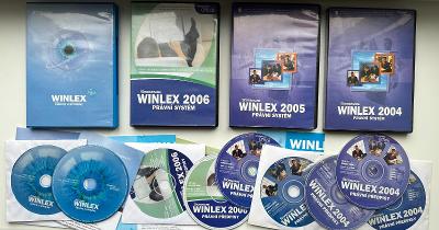 PC sofware sada WINLEX právní systém 2004 2005 2006 2010 StormWare CZ