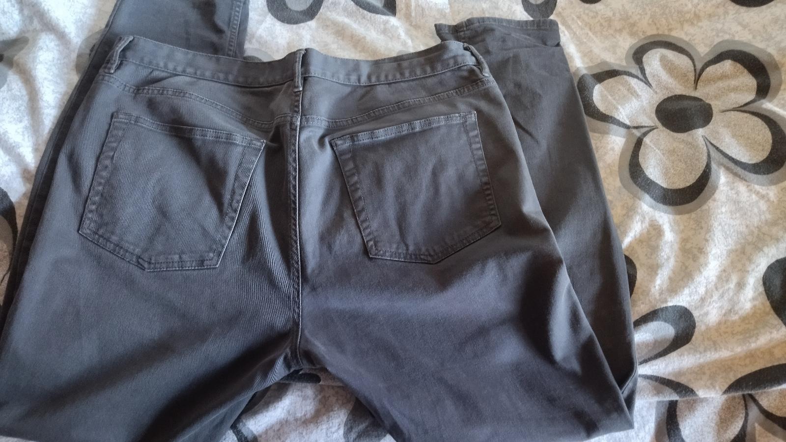 Pánske slabšie džínsy pas 88 cm - Pánske oblečenie