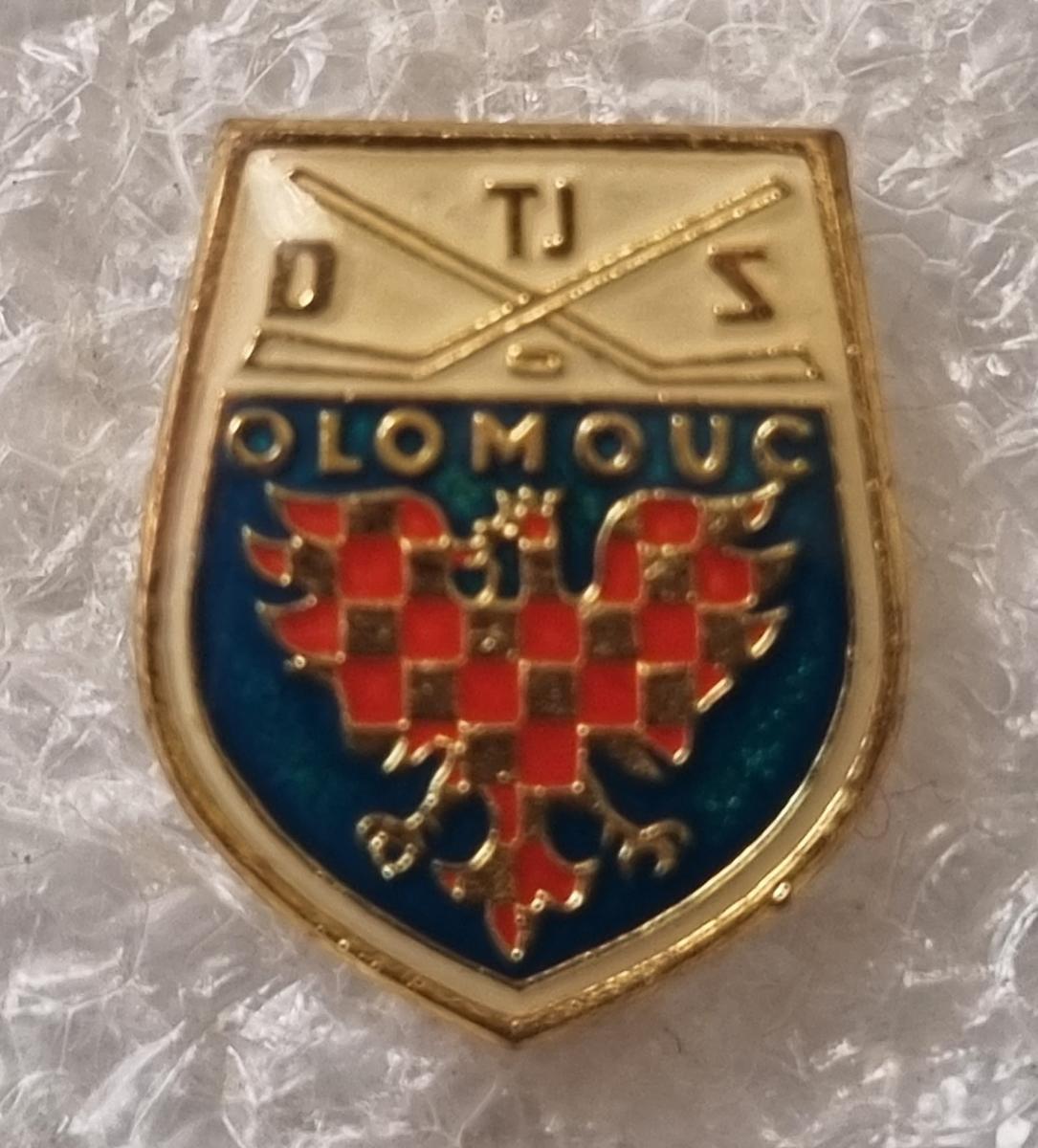 TJ DS OLOMÚC, hokej, ČESKO - Odznaky, nášivky a medaily