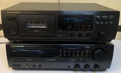 MARANTZ SR-65 & SD-63 / Stereo Receiver & Tape deck 3 Head