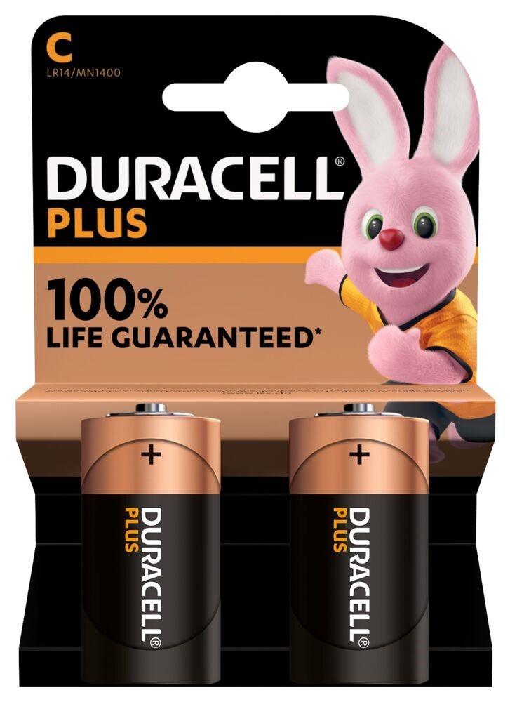 Batéria Duracell Plus Power MN1400, C, (Blister 2ks) - Elektro