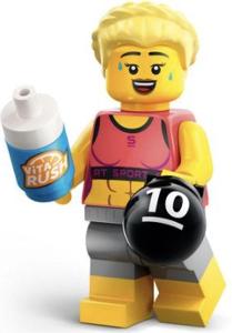 Nové LEGO 71045 Minifigúrky – 25. séria - Fitness dievča (číslo 7)