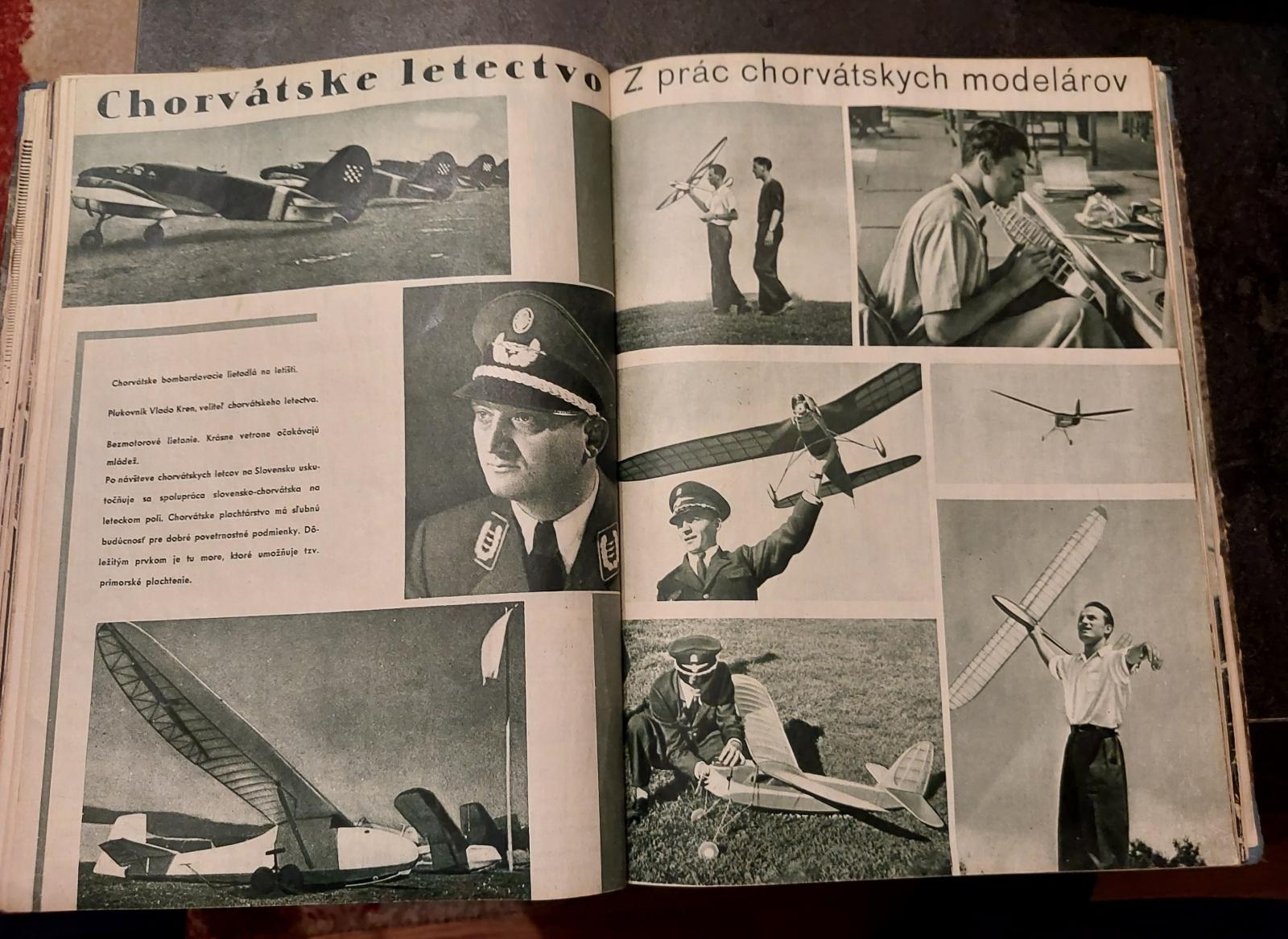 Slovenské krídla celý ročník 1941/1942 !! Slovenský štat - Zberateľstvo