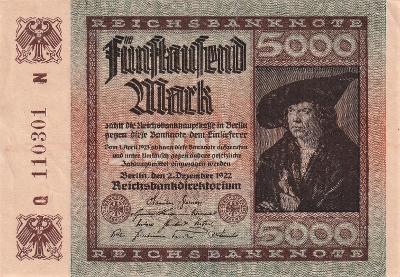 5000 Marek-Německo-1922