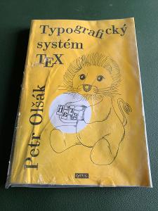 Typografický systém TEX - Petr Olšák / 1. vyd - 1995r.