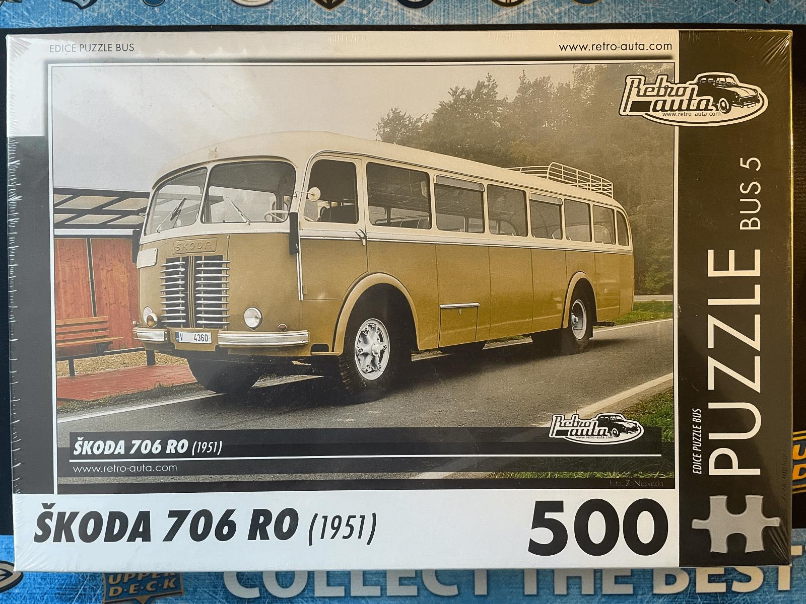 Puzzle Škoda 706 RO 1951 / 500 dielikov - undefined