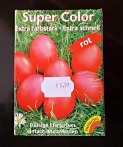 Barva na velikonoční vajíčka - 5 balení 