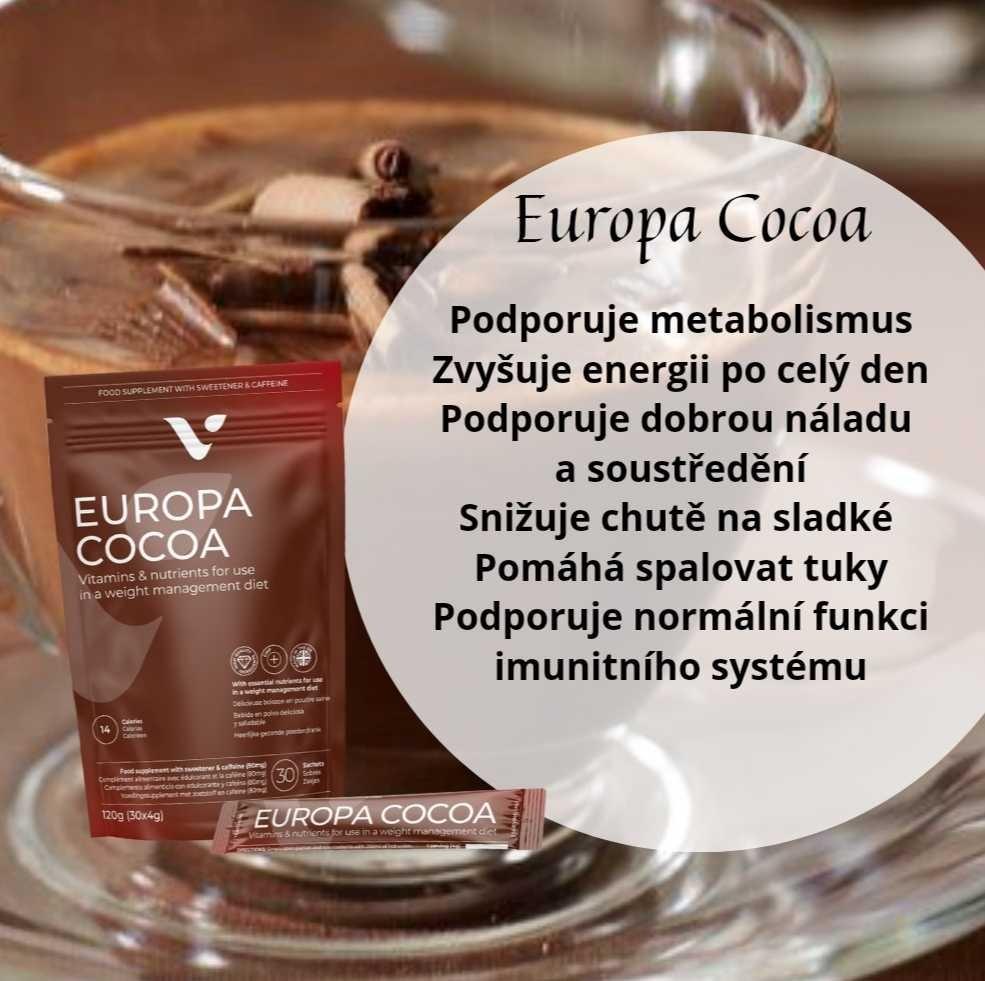 Chudnúca čokoláda EUROPA Cocoa 30ks - Lekáreň a zdravie