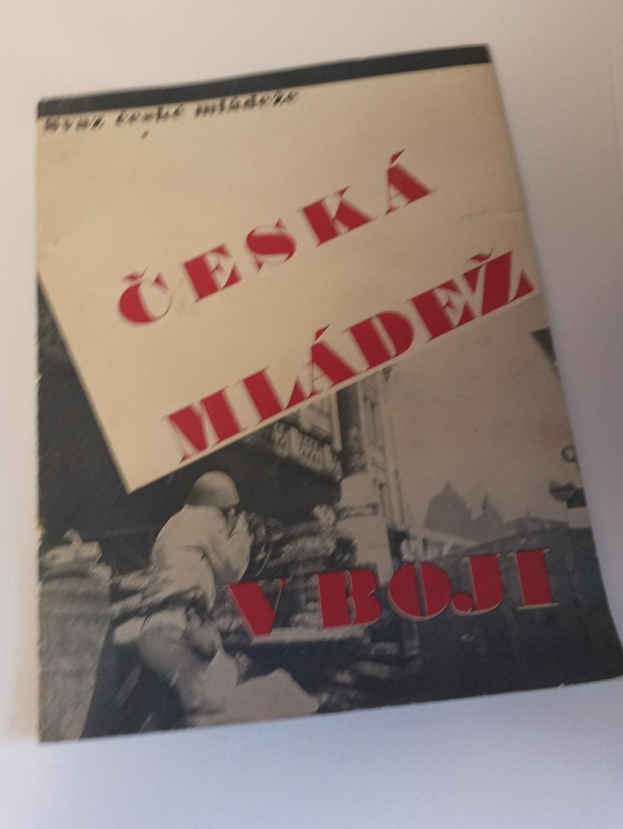 Česká mládež v boji - Povstanie Praha 1945 dobové fotky - Vojenské zberateľské predmety