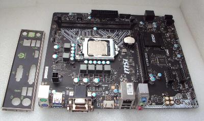 ✅ set - MSI H110M ECO + Intel Core i5-6600 až 3,9GHz ✅