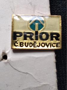 odznak  PRIOR ( 60-80.léta)